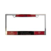 USC Trojans Chrome Shield Architecture License Plate Frame